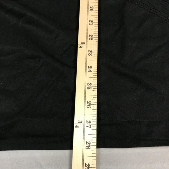 Carhartt Scrub Shirt Womens XL Black V-Neck Utility Pockets Nursing Top Clinic - Picture 5 of 5